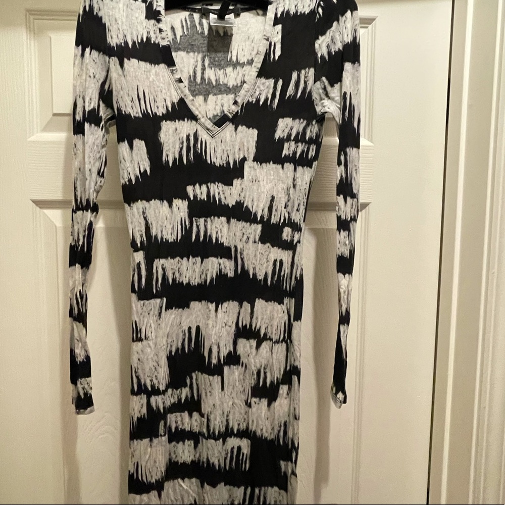 BCBG bodycon thin midi dress XS